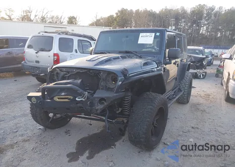 2008 Jeep Wrangler Unlimited Sahara z USA, uszkodzony, nr VIN 1J4GA59138L525708